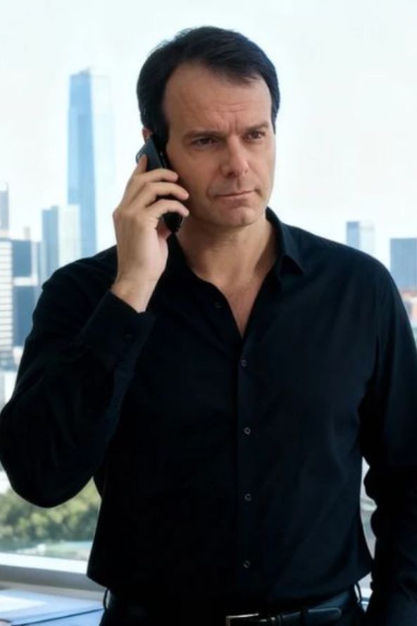 Retrato profissional de Carlos N. Bento também conhecido como Carlos Jobs em ambiente corporativo