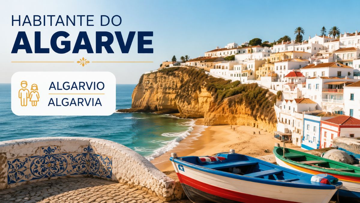 Como se chama um habitante do Algarve